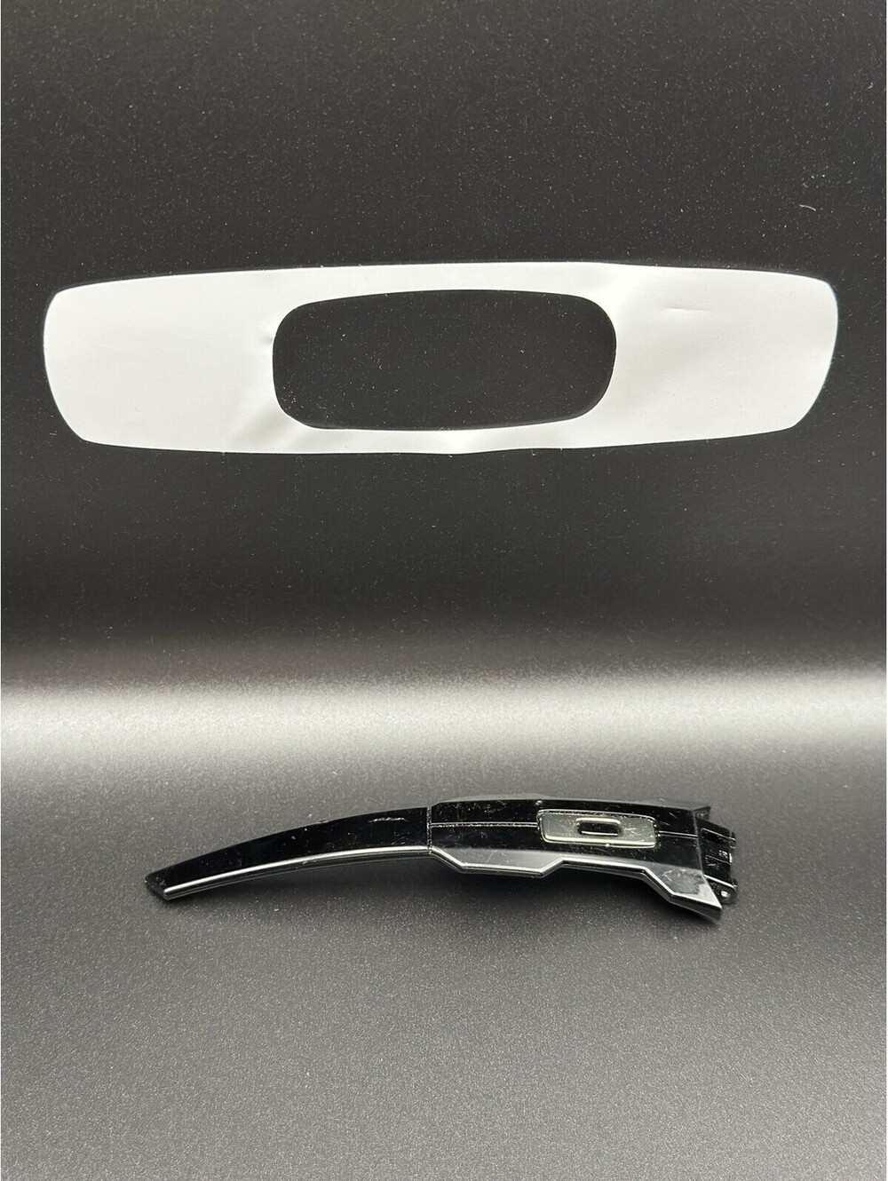 Oakley Oil Rig Polished Black OEM Right Replacement Arm